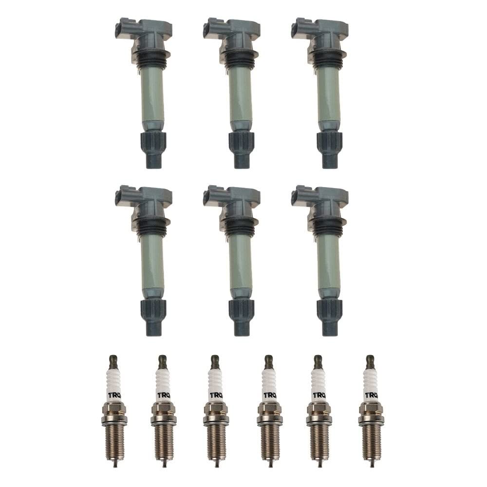 Trq Ignition Kit Ignition Coil Spark Plugs Compatible With 08-19 Buick 07-19 Cadillac 08-21 Chevrolet 07-17 Gmc 07-09 Pontiac 11