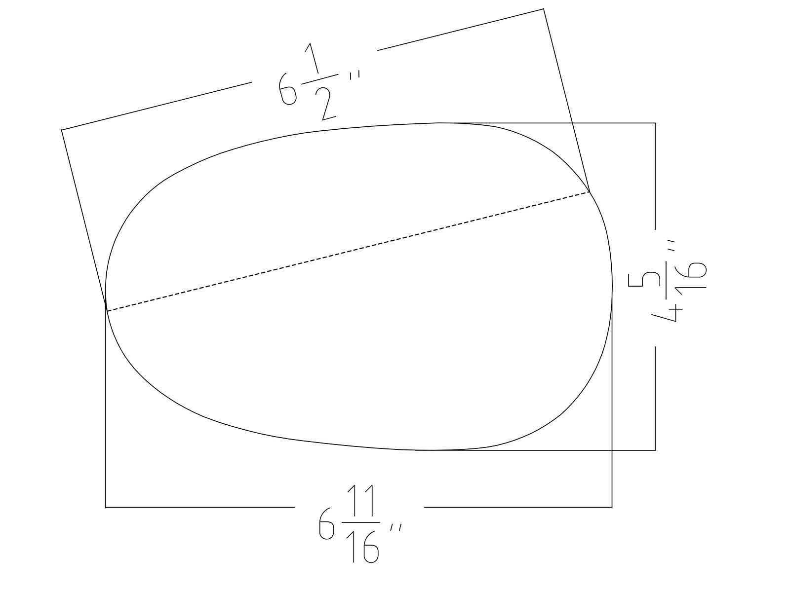 APA Replacement Mirror Glass Non-Heated with Adhesive Pads fits 1990-1997 MIATA 1996-1998 X-90 Driver Left Side