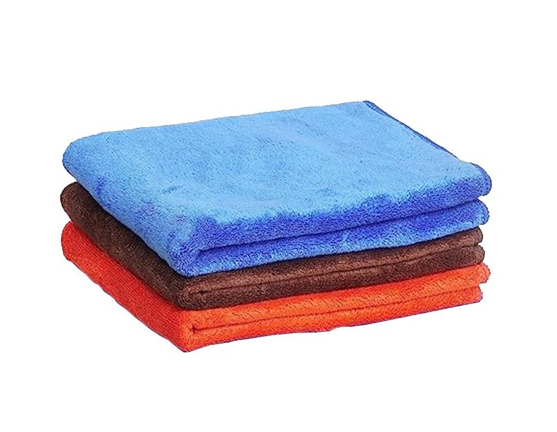 BLACKBIRD Microfiber Car & Bike Cleaning Cloth Soft 450 GSM (40 X 60 CM) Multipurpose Washing Cleaning and Polishing Incredibly 