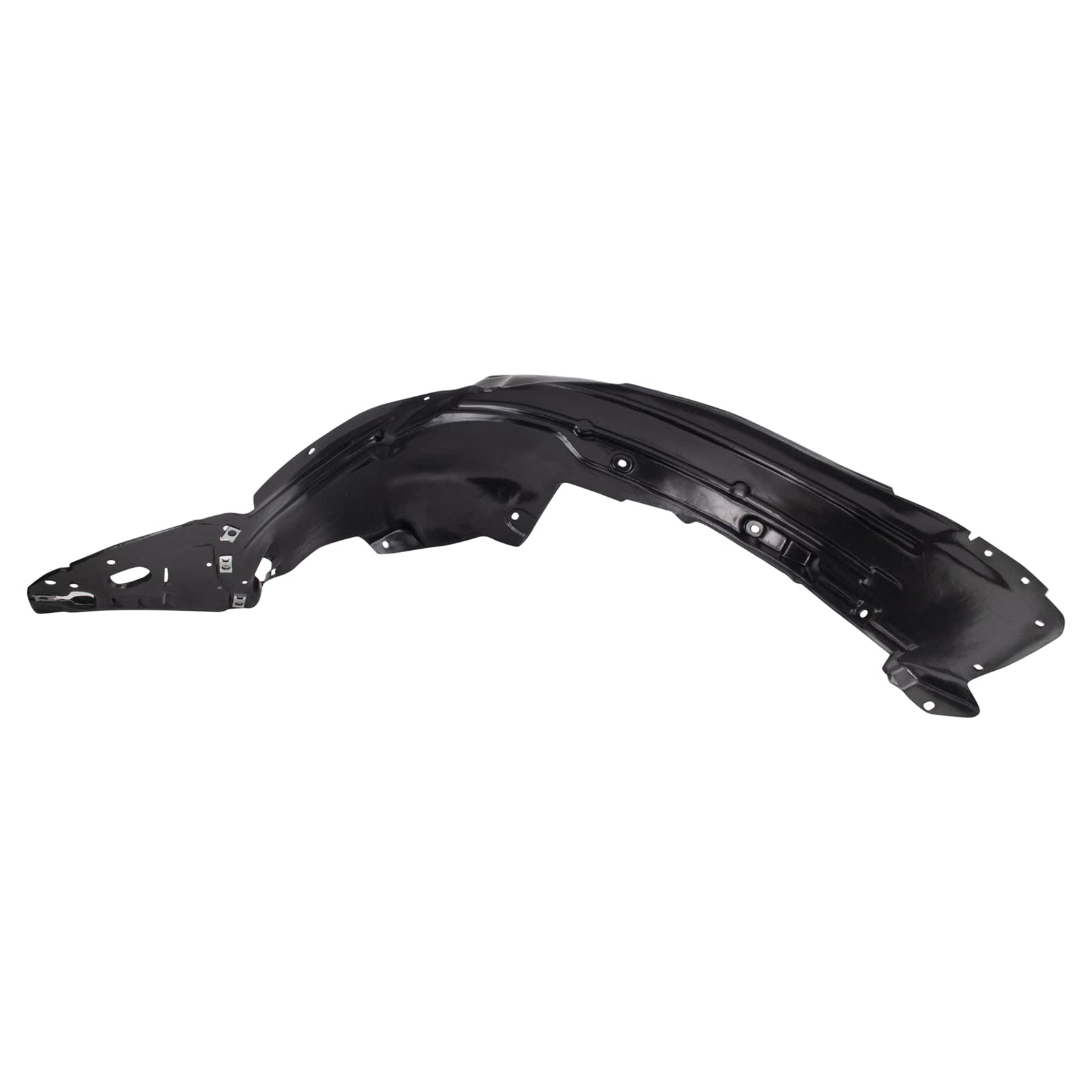 Trq Front Inner Fender Liner Set Compatible With 2012-2014 Acura Tl Ac1248134 Ac1249134