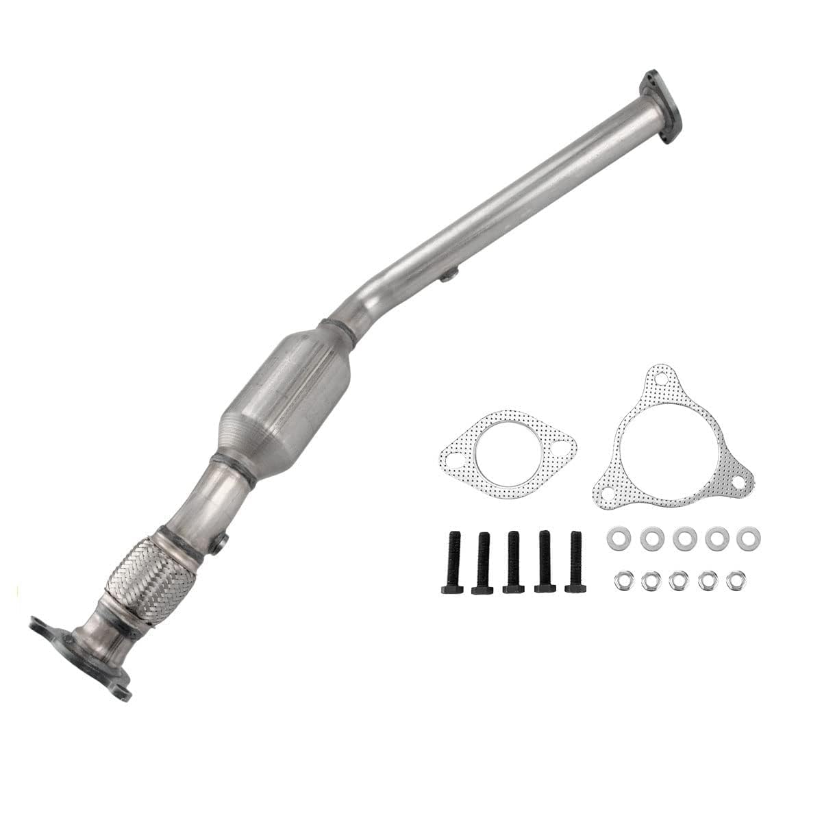 MARSFLUX Catalytic Converter Stainless Steel Direct-Fit Replacement For 2005-2007 Cobalt 2.2L, 2006-2007 HHR 2.2L, 2005-2007 Sat