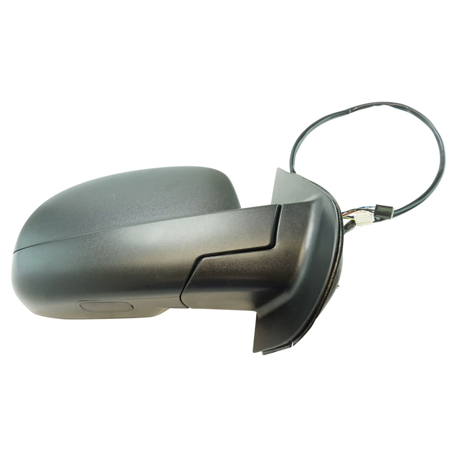 Trq Right Mirror Power With Heat Power Folding Without Puddle Light With Textured Cover With Textured Black Cover Passenger Side