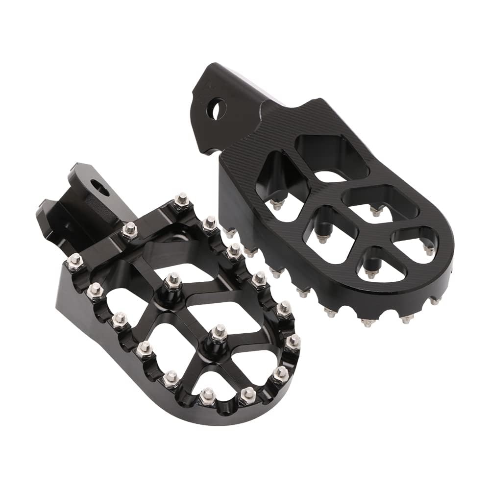 AnXin Dirt Bike Foot Pegs Motorcycle Footpegs Foot Pedals Rests CNC for CRF250F 19-24 XR150L 15-24 CRF150F CRF230F 03-19 Hawk 25