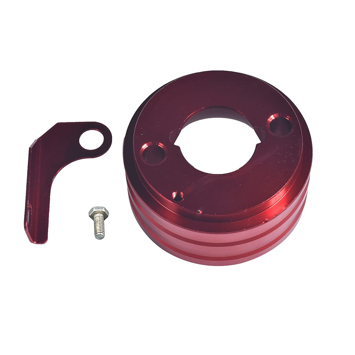 Red Air Filter Adapter For Predator 212Cc, For Honda Clone Gx200 Gx160 6.5Hp Mini Bike Go Kart