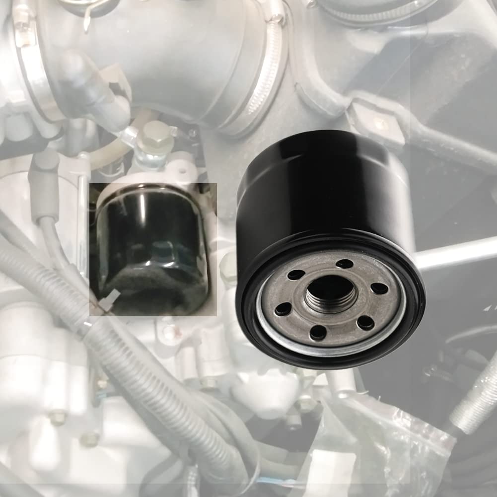 Chikia Oil Filter Replacement OF153B-1 for Massimo UTV MSU 500/700/400 - Steel, Oil Filter, Durable and Reliable