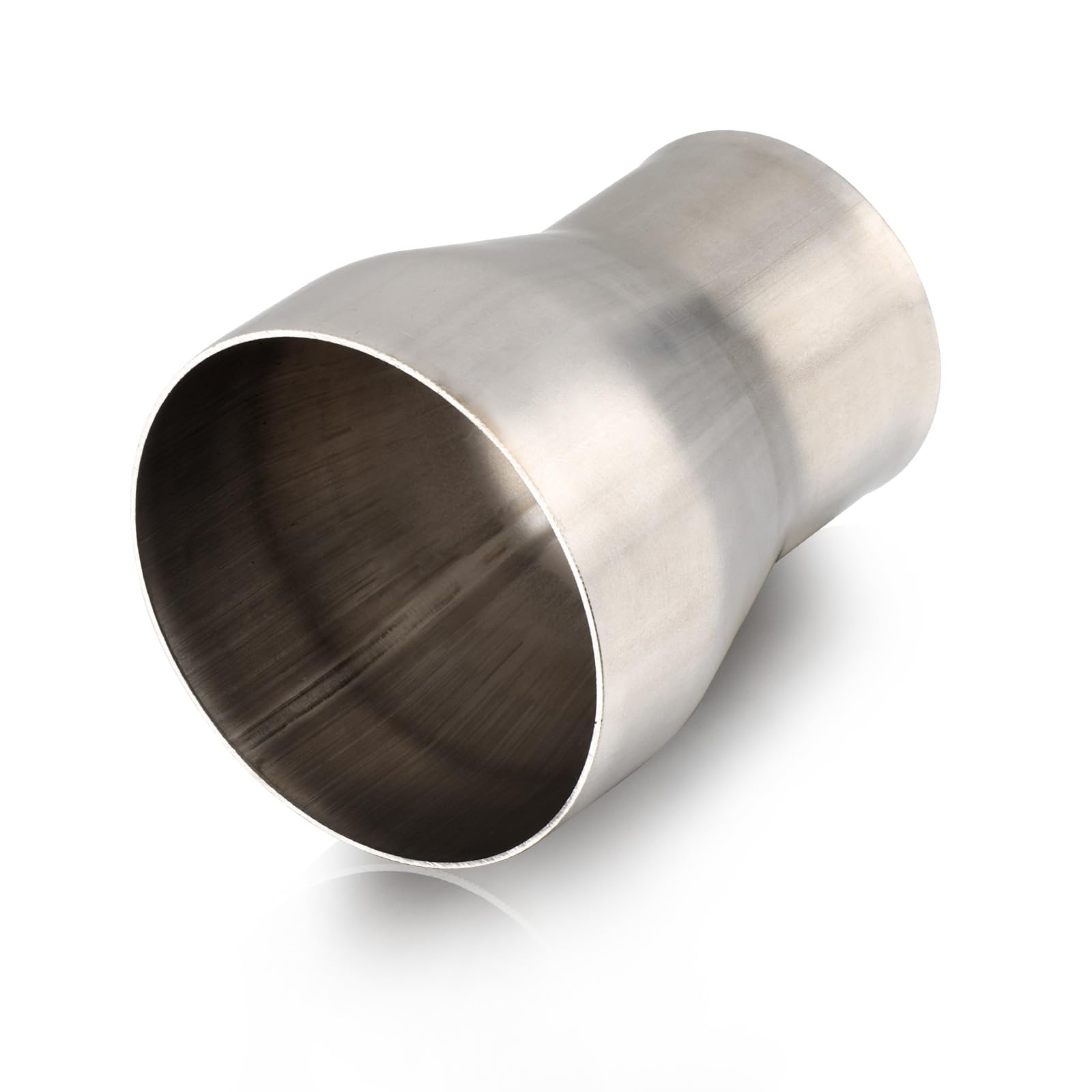 A-KARCK Stainless Steel Exhaust Adapter 2'' ID to 3'' OD, Exhaust Pipe Reducer 3.6'' Overall Length