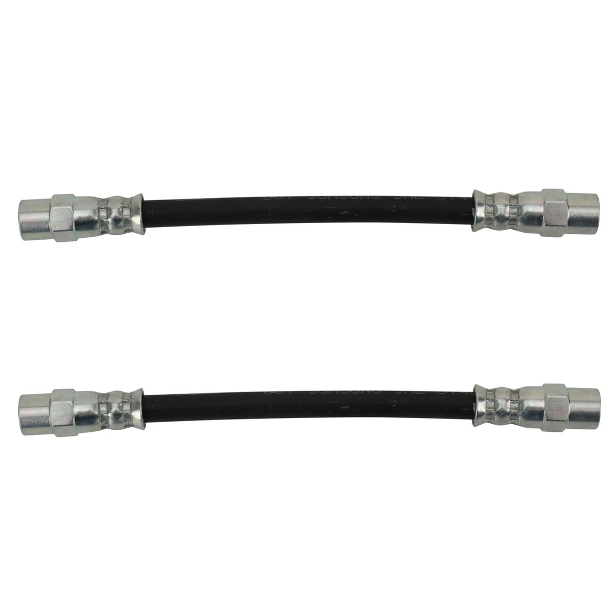 Trq Rear Brake Hose Set Compatible With 1980-1981 Audi 4000 1993-1995 Volkswagen Eurovan 1980-1992 Jetta 1975-1984 Rabbit 1980-1