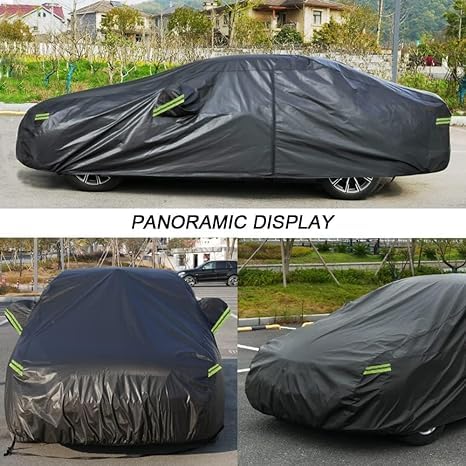 Kaugung 6 Layers Hatchback Car Cover Custom Fit Hyundai Veloster From 2011 To 2025, Waterproof Car Cover All Weather For Automob