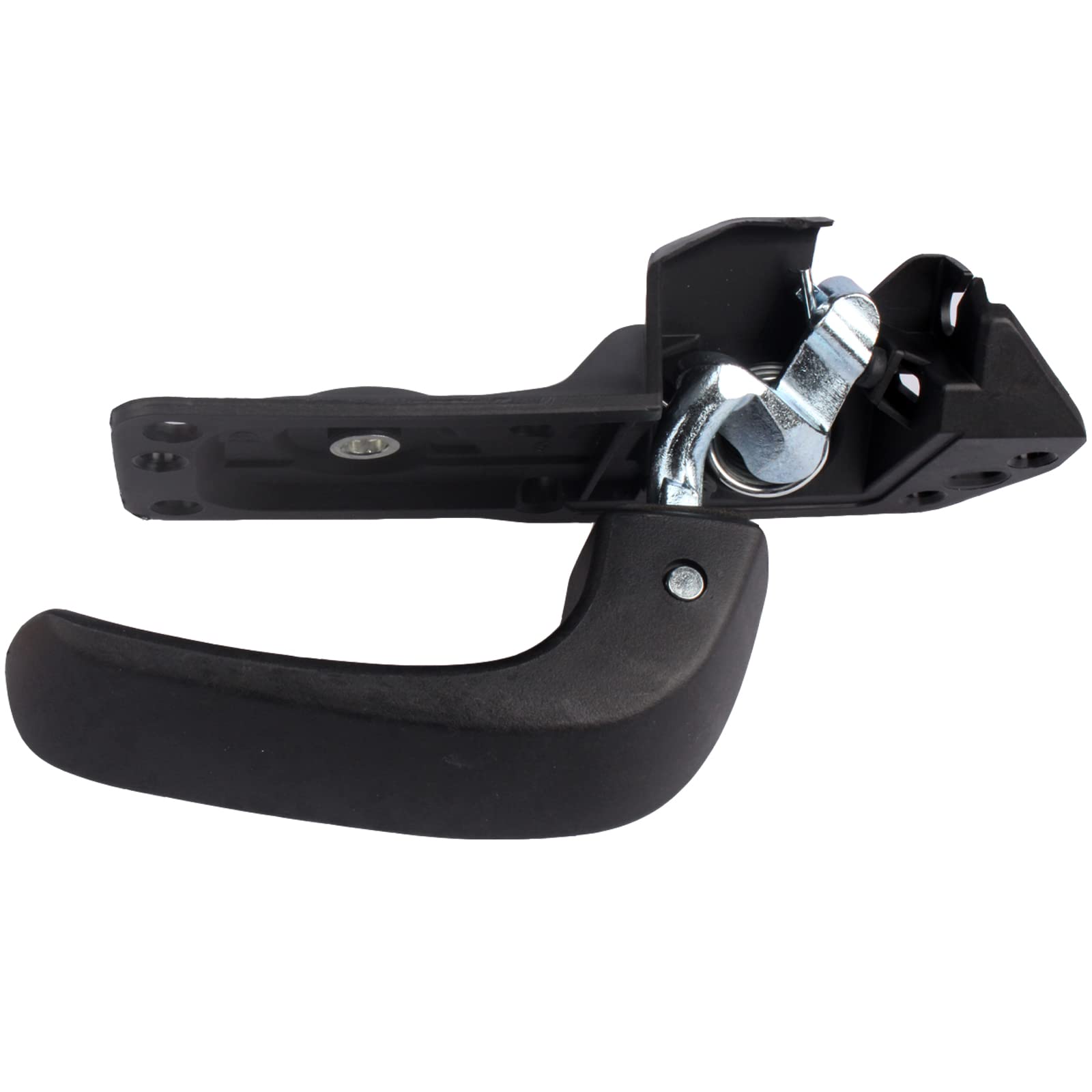 E-Vniko Left Driver Side Interior Door Handle Kit for 2007-14 Chevy Silverado, Black, Model 1, Compatible with GMC Sierra, Escalade