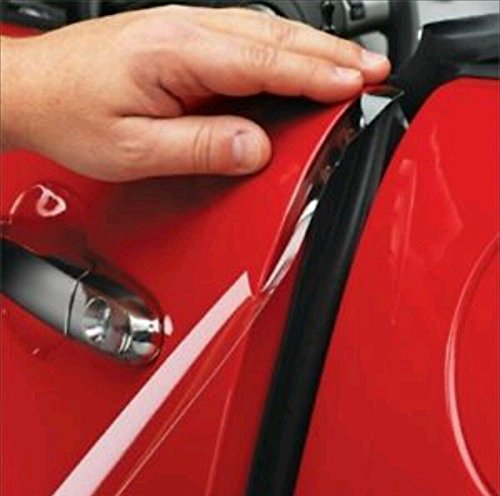 Door Edge Guard Scratch (5 Doors) Paint Protection Film Clear Invisible Universal Car Truck Repackage - we Cut it for You (5 Doo