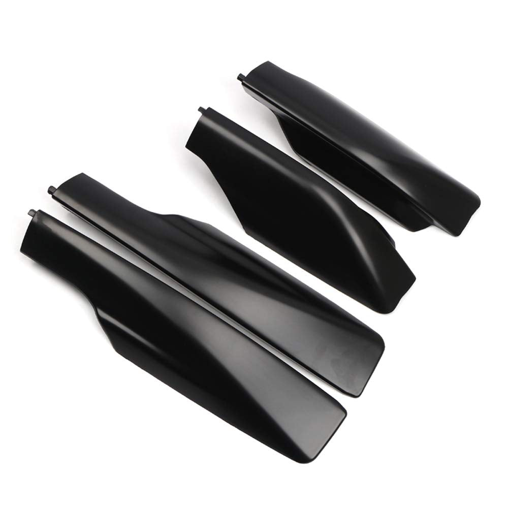 High Flying Car Accessories Black Roof Rack Rails End Cap Protection Cover Shell For Toyota Rav4 2006-2012
