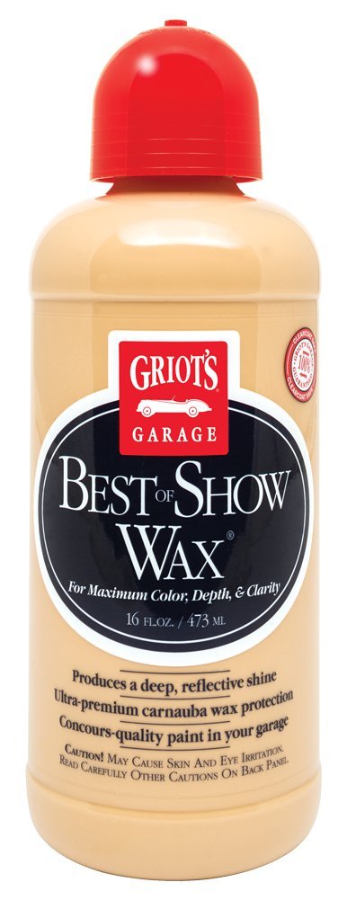 Griot'S Garage Best Of Show Wax For Car Detailing And Polishing, Carnauba-Packed Wax Coating For High-Gloss Shine And Paint Prot