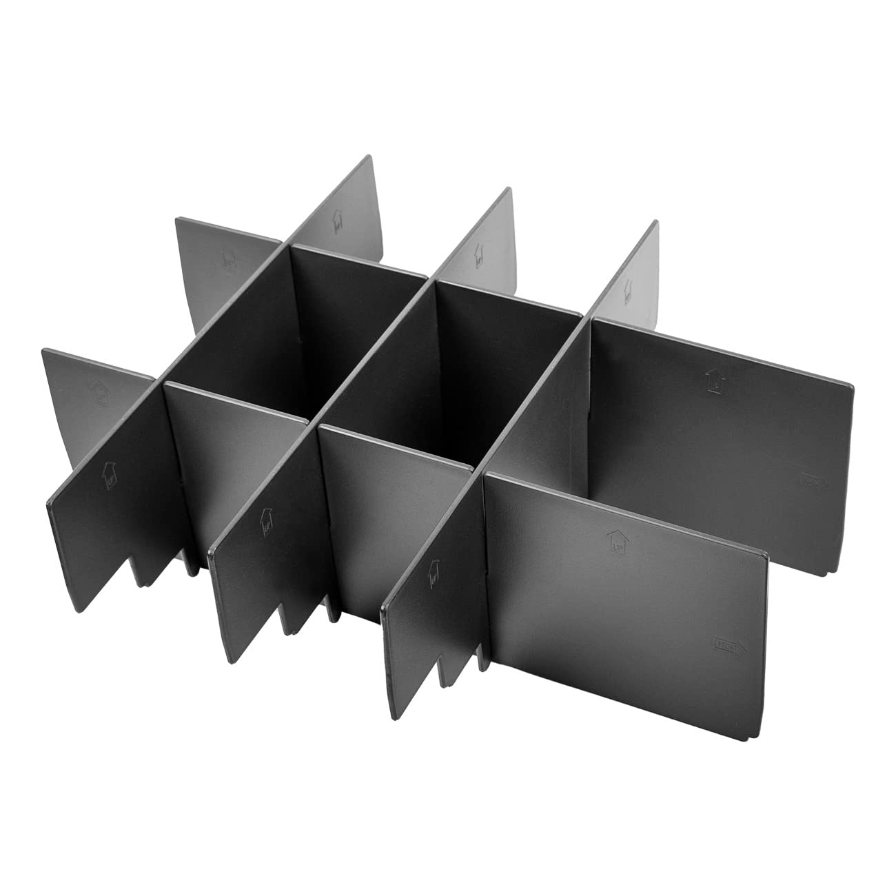 Tacobro Center Console Organizer Dividers Compatible With 2015-2018 2019 2020 Ford F150 Accessories Black Abs Plastic Armrest Bo