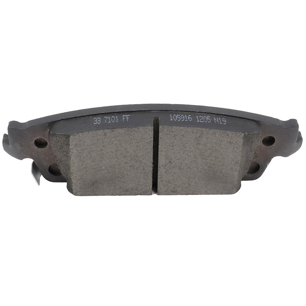 Eccpp D1707-8930 Rear Ceramic Disc Brake Pad Set Fit For Cadillac Escalade 2015-2020,For Cadillac Escalade Esv 2015-2020,For Che