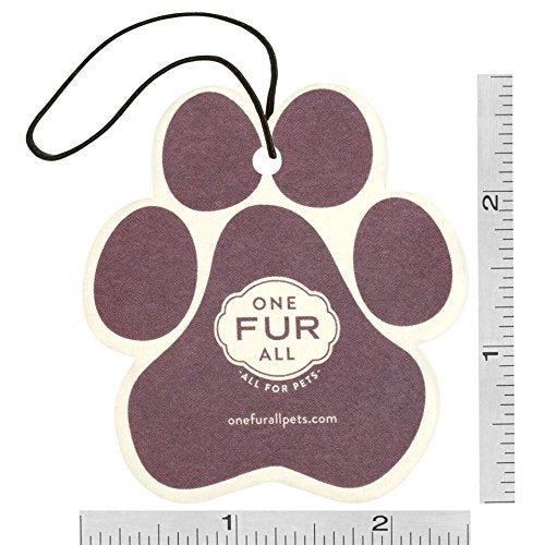 One Fur All Pet-Friendly Car Air Freshener - Winter Mix Pack Of 4 - Non-Toxic, Long-Lasting, Odor Eliminating Air Freshener For