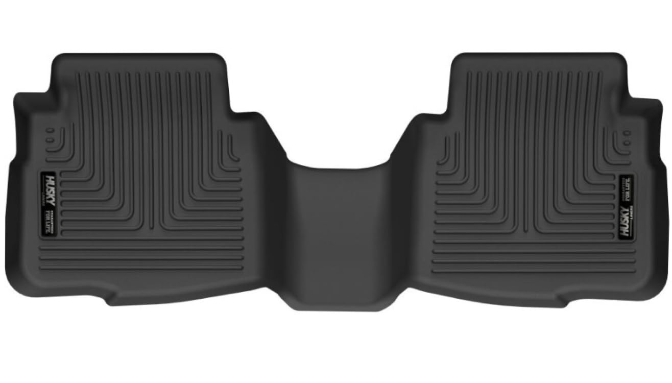 Husky Liners X-Act Contour Floor Mats | Fits 2020-2025 Subaru Outback & Legacy | 2Nd Row, 1-Pc Black - 54911
