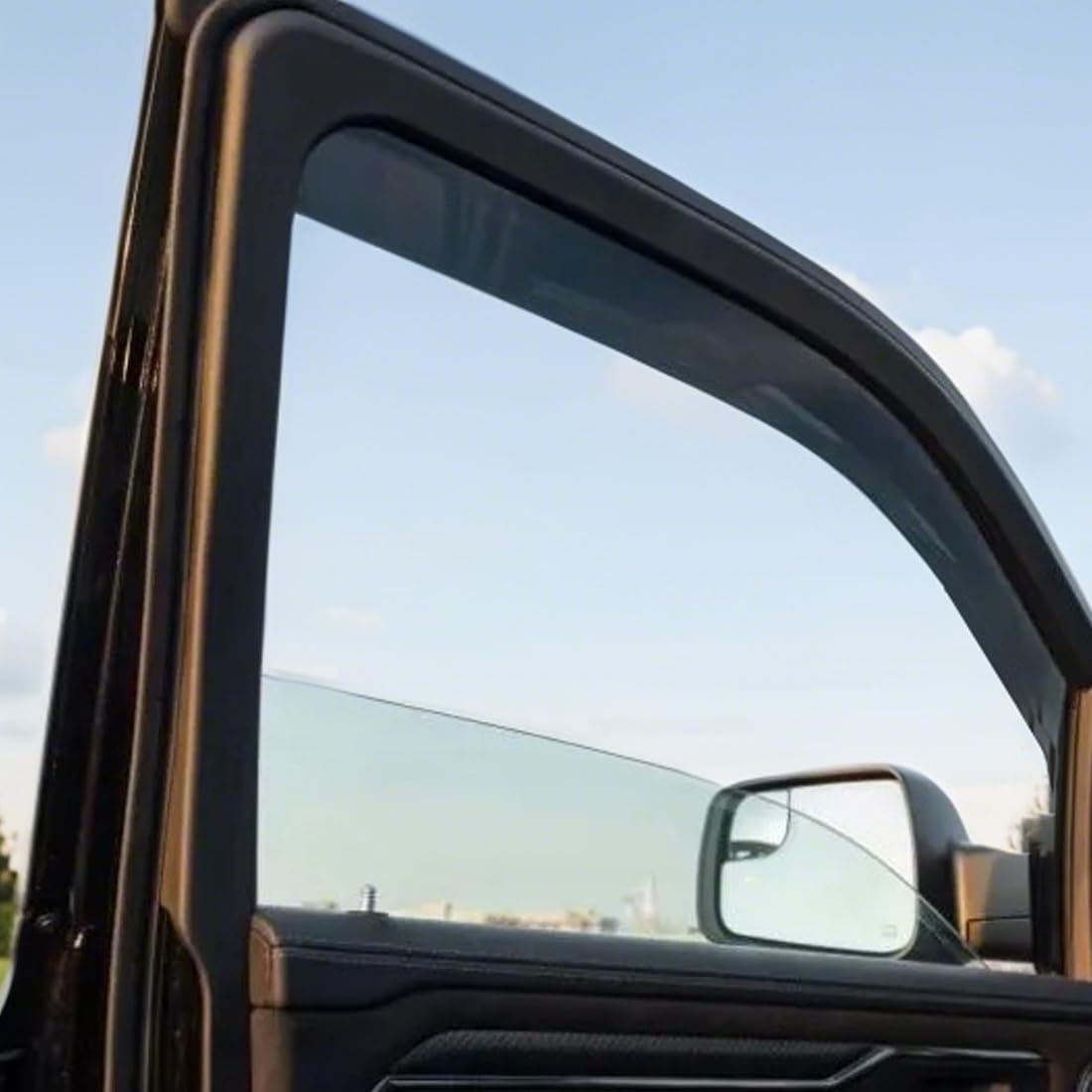 Side Window Visors Wind Deflectors Vent Window Shade For Ford F150 Supercrew Cab 04-08 Sun Rain Guards, Lincoln Mark Lt 06-08 94