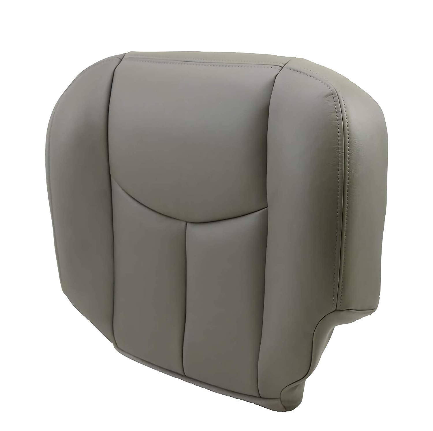Seat Cover Compatible with 20032006 Chevy Tahoe Suburban GMC Yukon 922 Pewter Synthetic Leather Driver Side Bottom Seat Cover