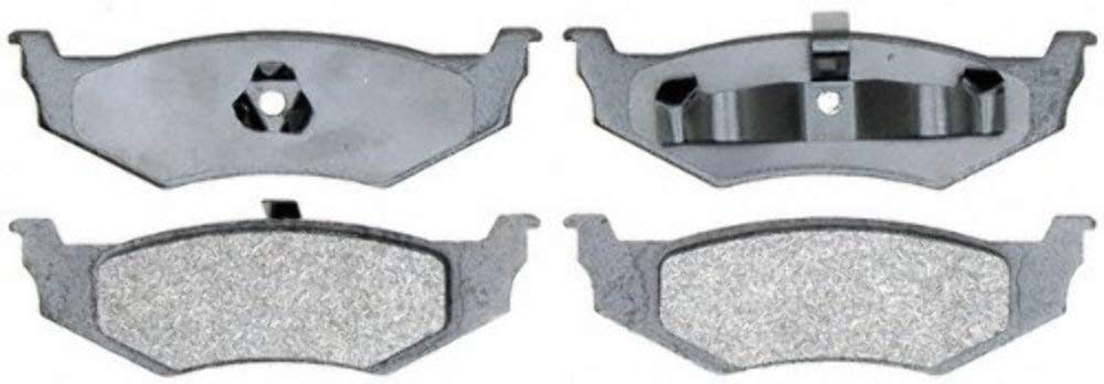Raybestos Sgd782M Service Grade Semi-Metallic Disc Brake Pad Set