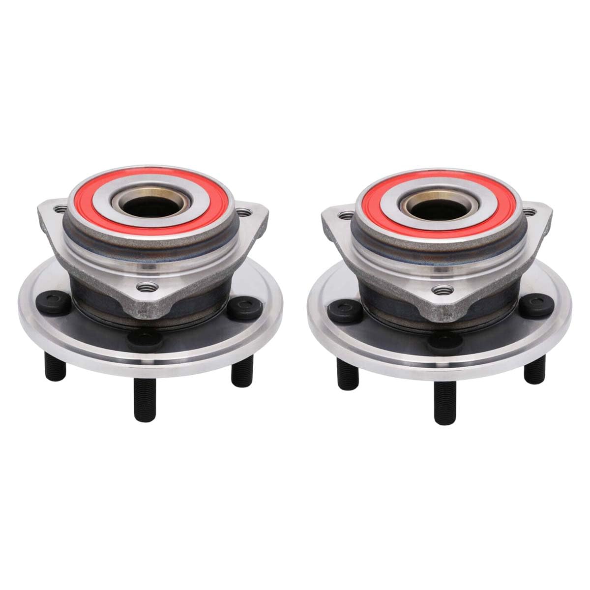 Autoshack Front Wheel Hub Bearing Pair Of 2 Driver And Passenger Side Replacement For 1999-2001 Jeep Cherokee 1999-2003 2004 2005 2006 Wrangler 2000-2006 Tj 2.4L 2.5L 4.0L 4Wd Rwd 5-Lug Hb613160Pr