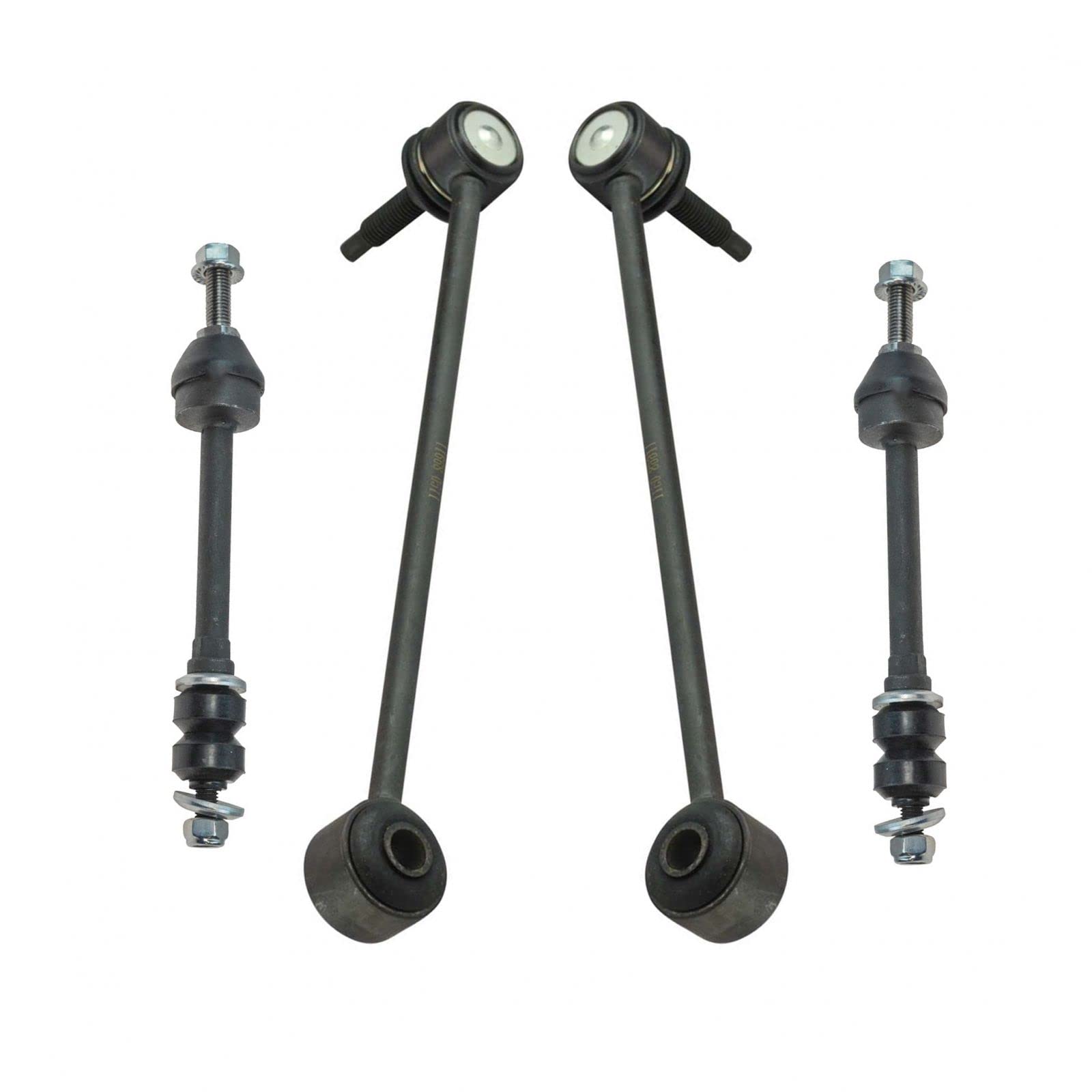 Trq Front & Rear Sway Bar Stabilizer Link Set Compatible With 2009-2010 Dodge Ram 1500 2011-2018 Ram 1500 2019-2020 1500 Classic