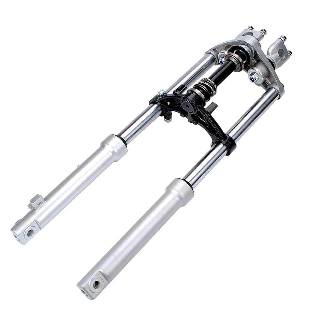 Triple Tree Mount Clamps Front Fork Suspension Set For front drum brakes dirt pit bike CRF50-110cc mini motorcycle front shock a