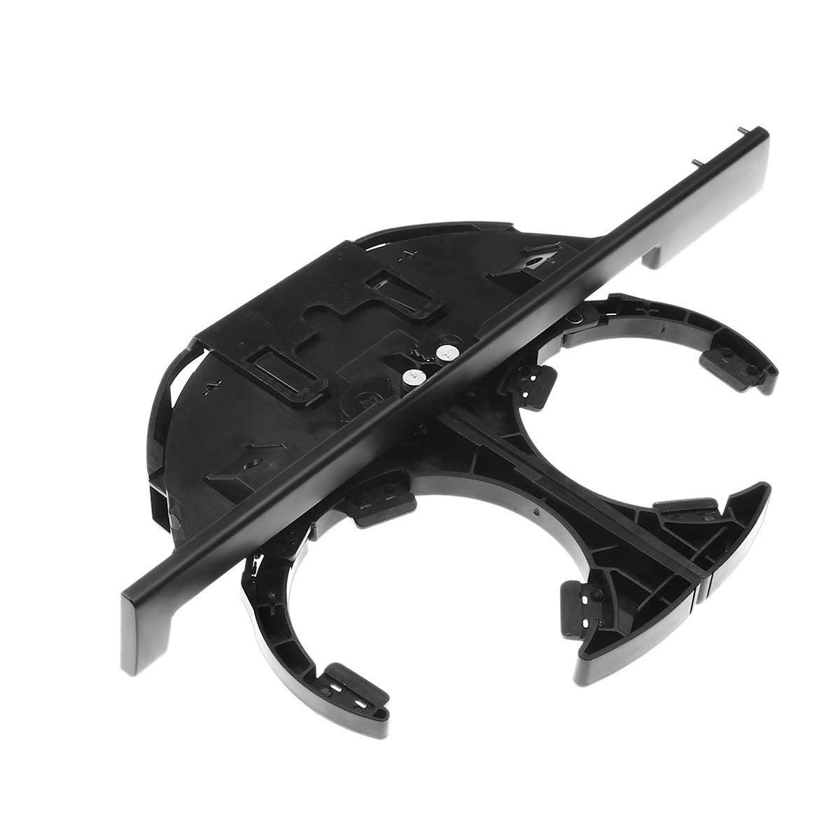 A-Premium Cup Holder Compatible with BMW E39 Series 525i 2001-2003, 528i 1997-2000, 530i 2001-2003, 540i 1997-2003, M5 2000-2003, Center Console, Black