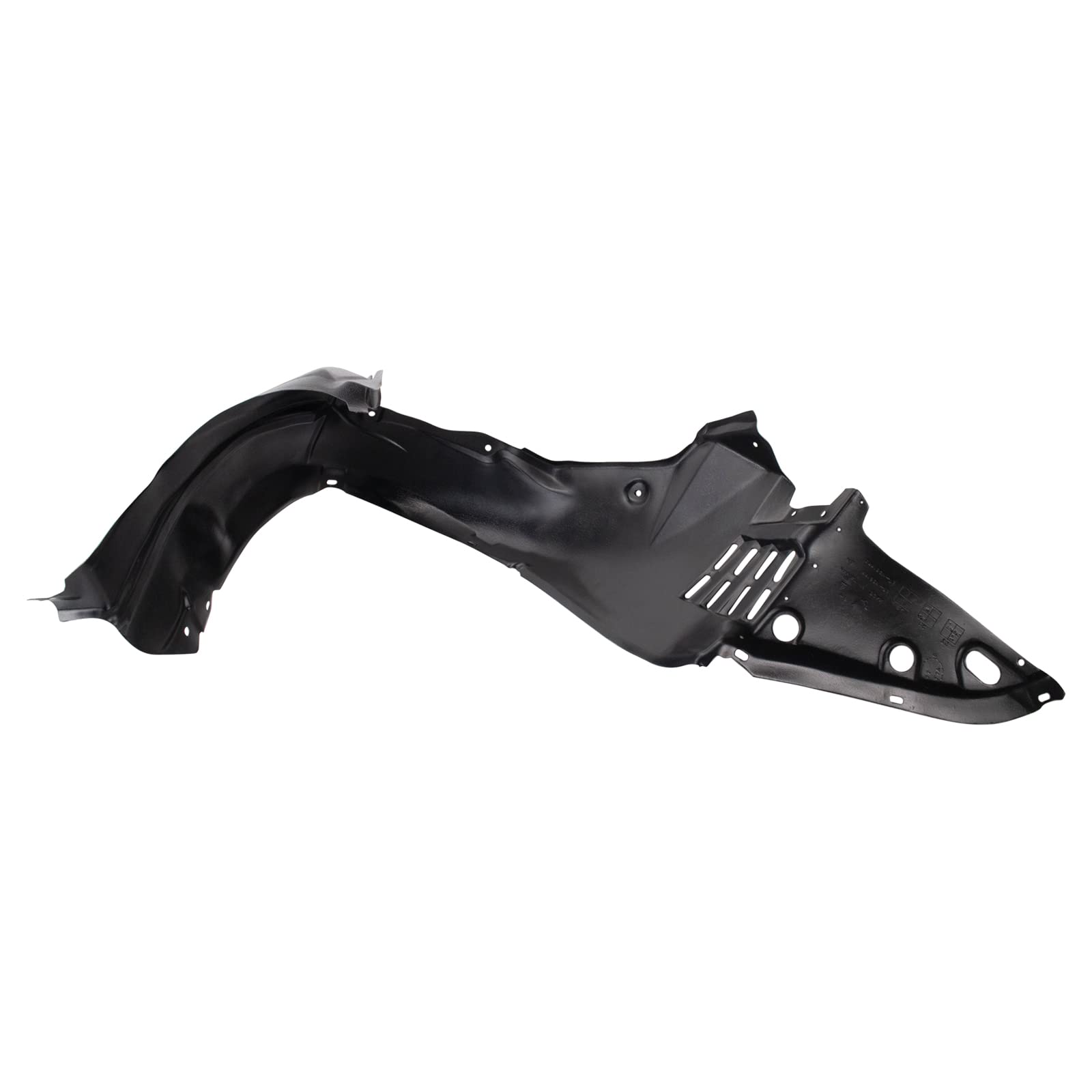 Trq Inner Fender Liner Set Compatible With 2007-2011 Nissan Altima Ni1248120 Ni1251135