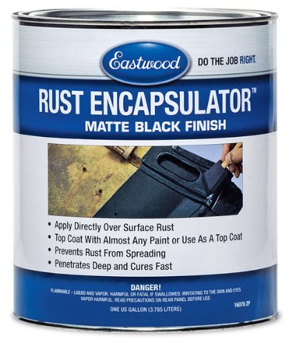 Eastwood Black Rust Remover | Durable UV Heat Resistance Stop Rust Corrosion | 1 Gallon - Black
