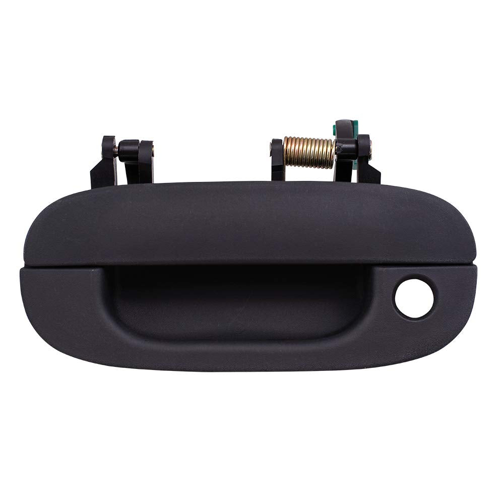 AutoandArt Brock Replacement Driver and Passenger Front Outside Outer Textured Door Handles compatible with Pickup Truck 55275023 55275022