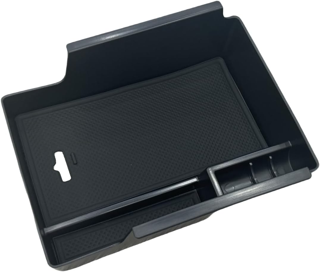 Vesul Center Console Armrest Storage Box Compatible With Chevrolet Chevy Malibu 2016-2024 Abs Tray Insert Organizer Glove Pallet