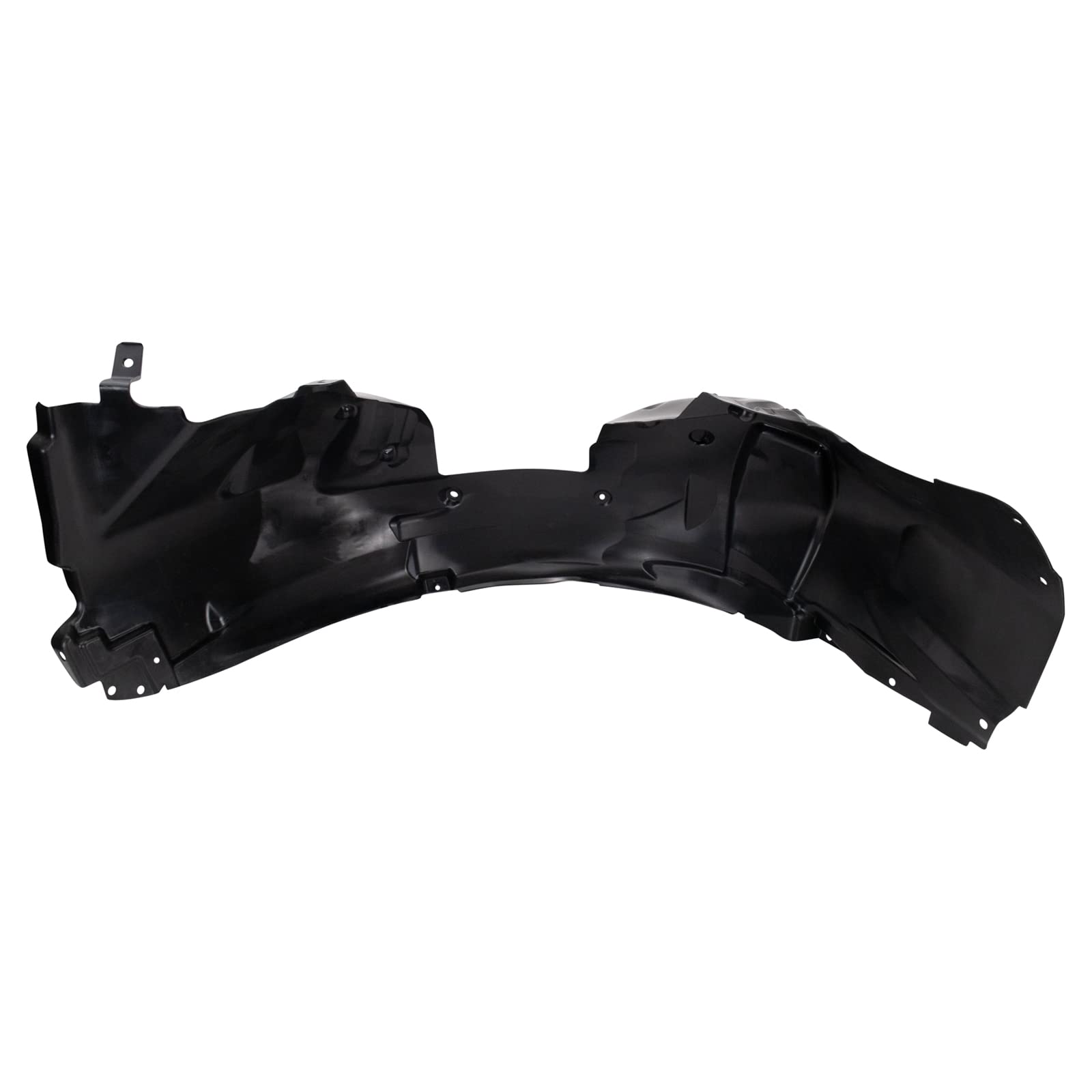 Trq Front Inner Fender Liner Set Compatible With 2018-2022 Ford Mustang Fo1248190 Fo1249190