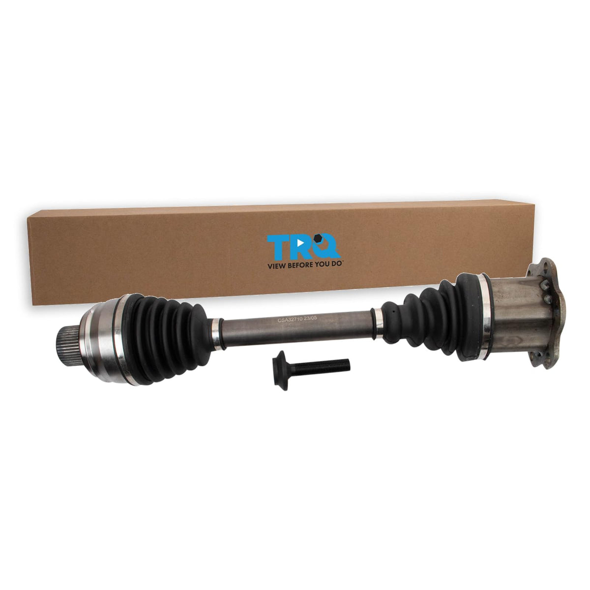 Trq Front Left Right Cv Axle Shaft Assembly Driver Passenger Side Compatible With 2012-2018 Audi A6 Quattro A7 Quattro 2011-2018