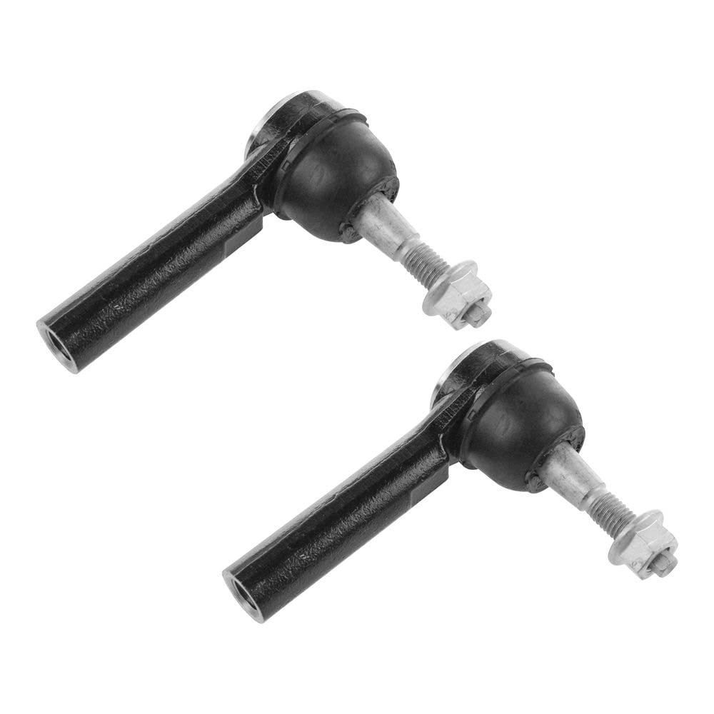 TRQ Front Outer Tie Rod Set Compatible with 2017-2020 Buick Envision 2010-2016 Cadillac SRX 2010-2022 Chevrolet Equinox GMC Terr