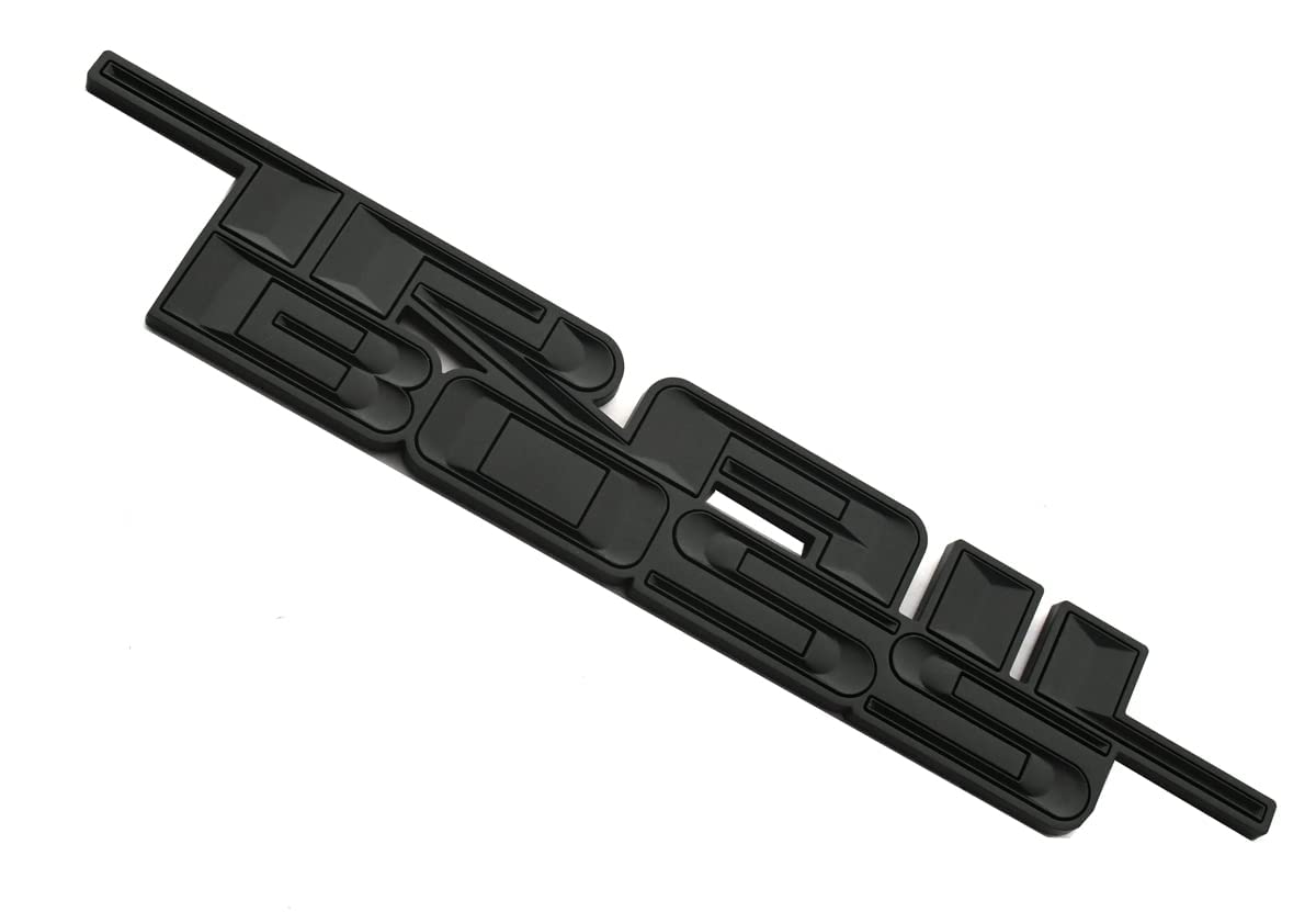 Ssdd 2019-2021 Trail Boss Emblem 3D Badge Side Decal Nameplate Sticker Replacement For Chevy Silverado 1500 2500 Hd (Matte Black), Ch-Trail