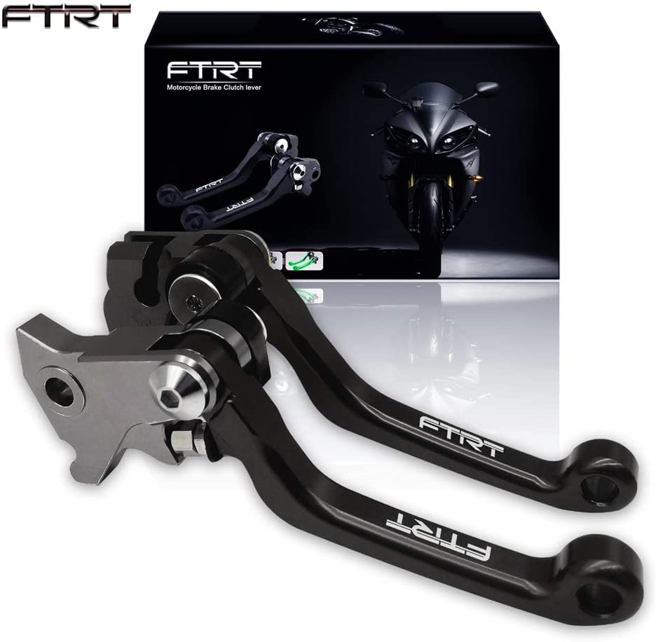 Ftrt Pivot Dirt Bike Brake Clutch Levers Compatible With Klx140 2008-2021, Klx140L 2008-2020, Klx140G 2017-2020, Klx140R Klx140R