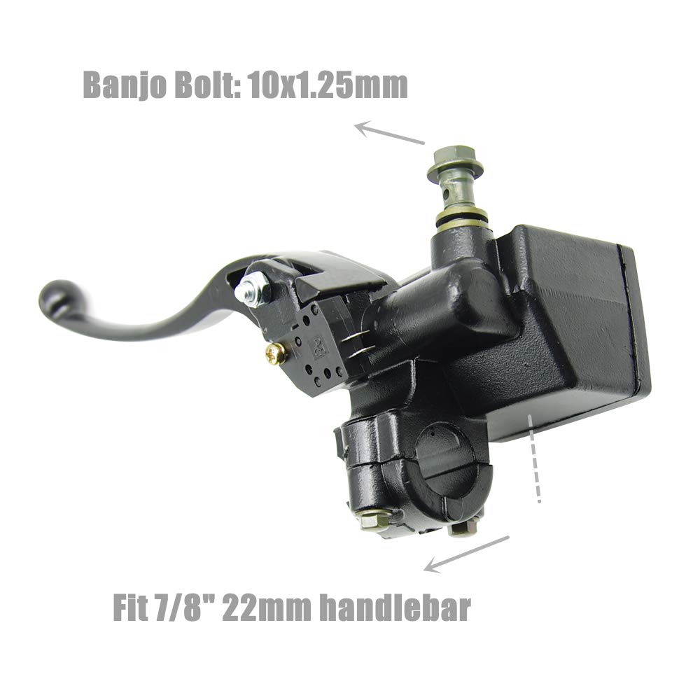 OLIFANT Front Brake Master Cylinder for Yamaha Warrior 350 Big Bear 250 350 400 Banshee Wolverine 350 Grizzly 350 400 450 660 55