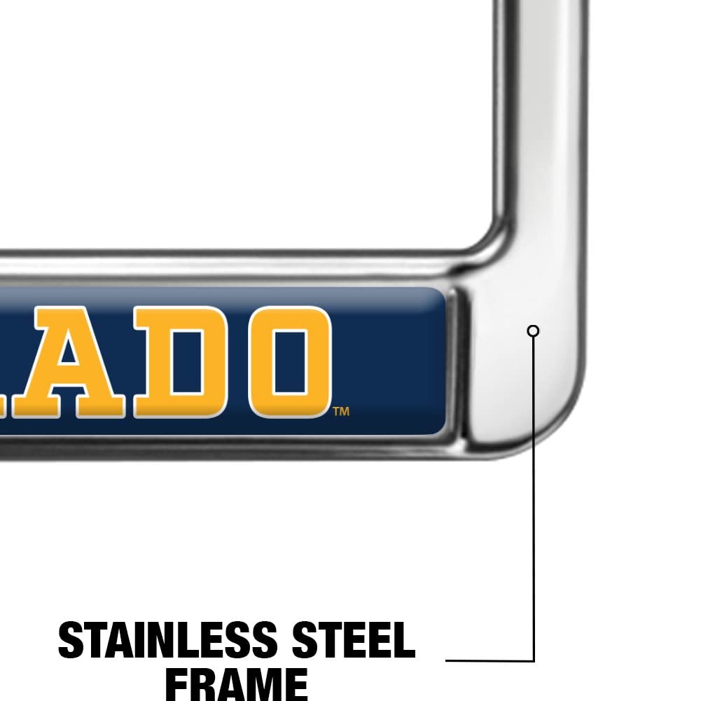 GRAPHICS & MORE Northern Colorado Alumni License Plate Metal Frame - Full Size, One Size, Durable Design