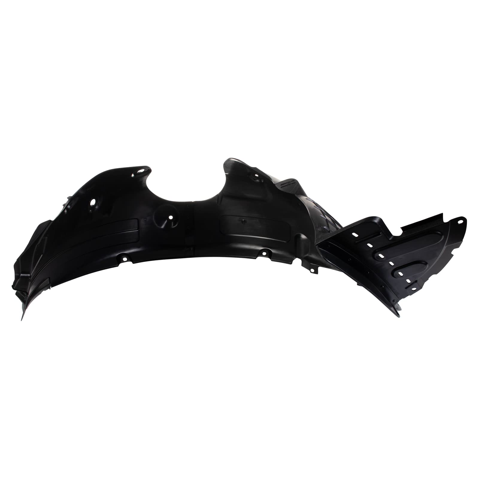 Trq Front Inner Fender Liner Set Compatible With 2017-2018 Hyundai Santa Fe Sport Hy1248171 Hy1249171