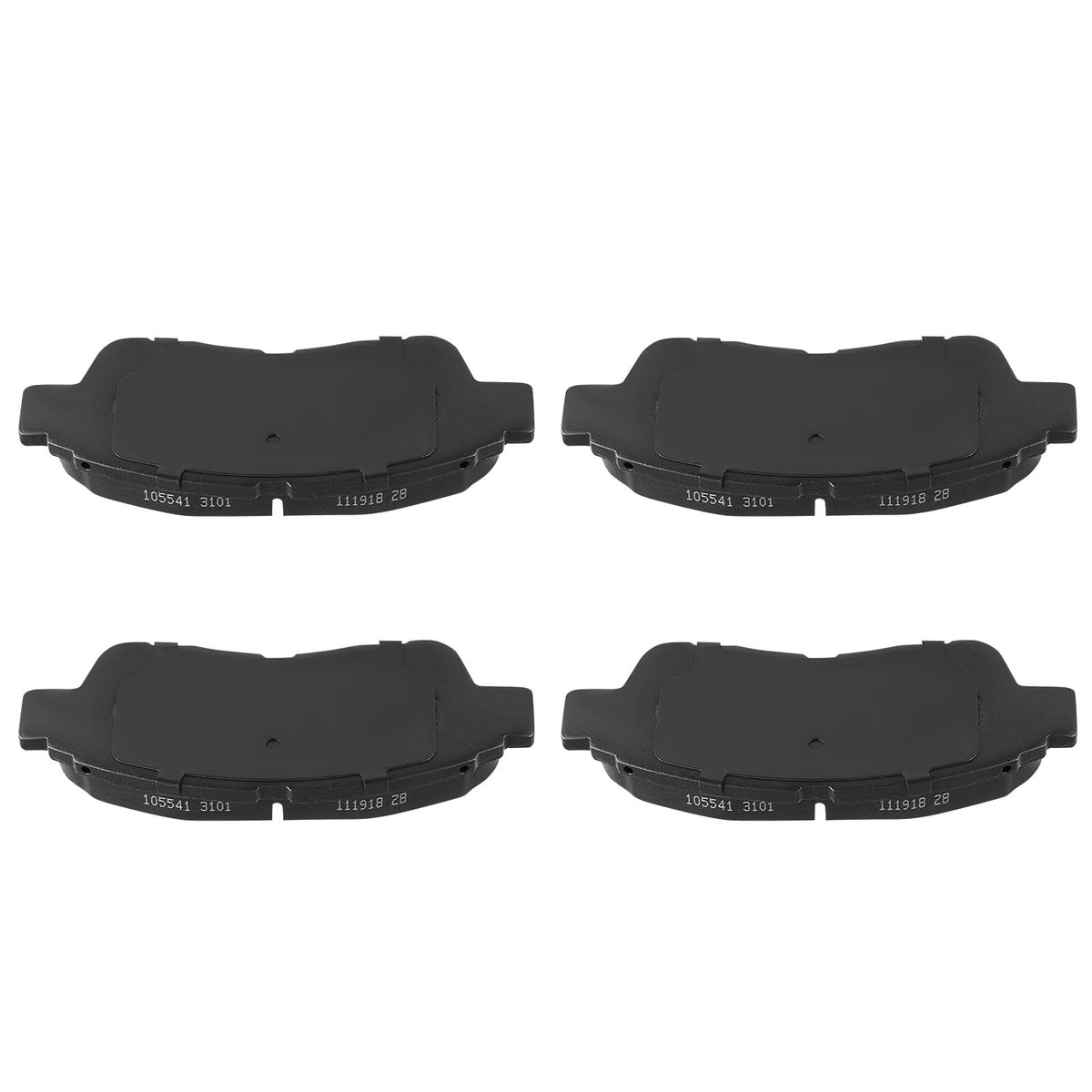 Scitoo D562 Front Semi-Metallic Brake Pads Sets Fit For Geo Prizm 1993-1997,For Toyota Camry 1992-2001,For Toyota Celica 1994-19
