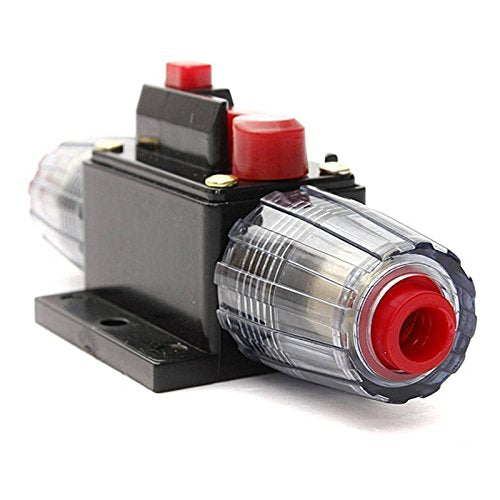Rkurck 20 Amp Circuit Breaker Manual Reset Inline Fuse Inverter For Car Marine Trolling Motors Boat Atv Audio Solar Inverter Sys