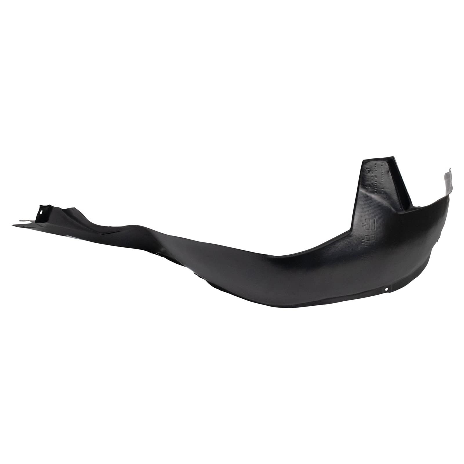 Trq Front Inner Fender Liner Set Compatible With 2005-2008 Buick Lacrosse Gm1250109 Gm1251134