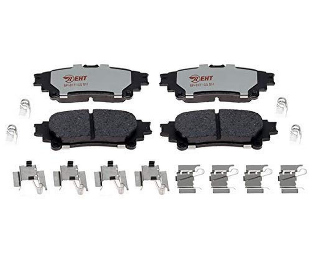 Raybestos Premium Element3 Eht Replacement Rear Brake Pad Set For Select Lexus Gs200T/Gs350/Gs450H/Is200T/Is250/Is300/Is350/Rc20