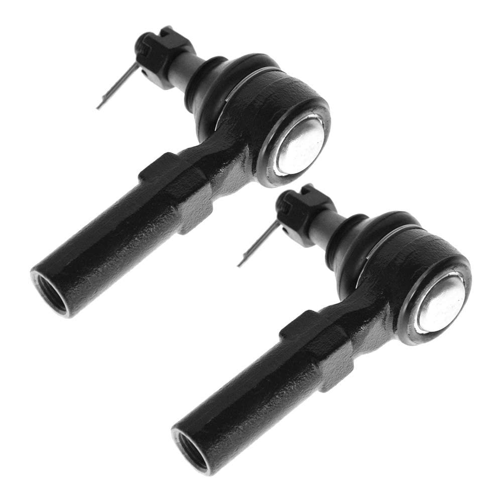 TRQ Front Outer Tie Rod Set Compatible with 2001-2009 Ford Escape Mazda Tribute 2005-2009 Mercury Mariner