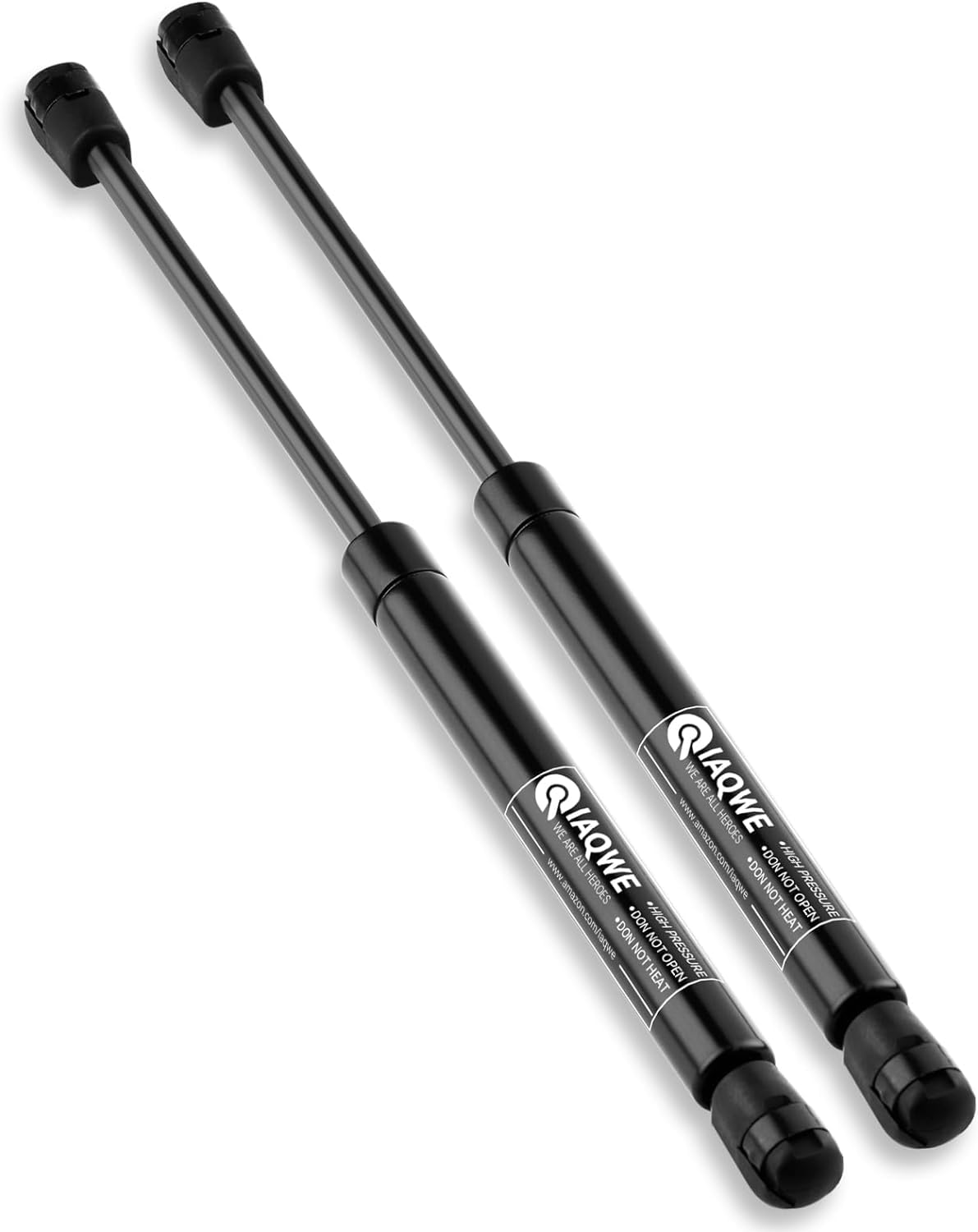 Iaqwe C1608789 17Inch 75Lb/334N Gas Struts Shocks Springs 17 '' Lift Support For Snugtop Are Leer Truck Camper Shell Topper Rear