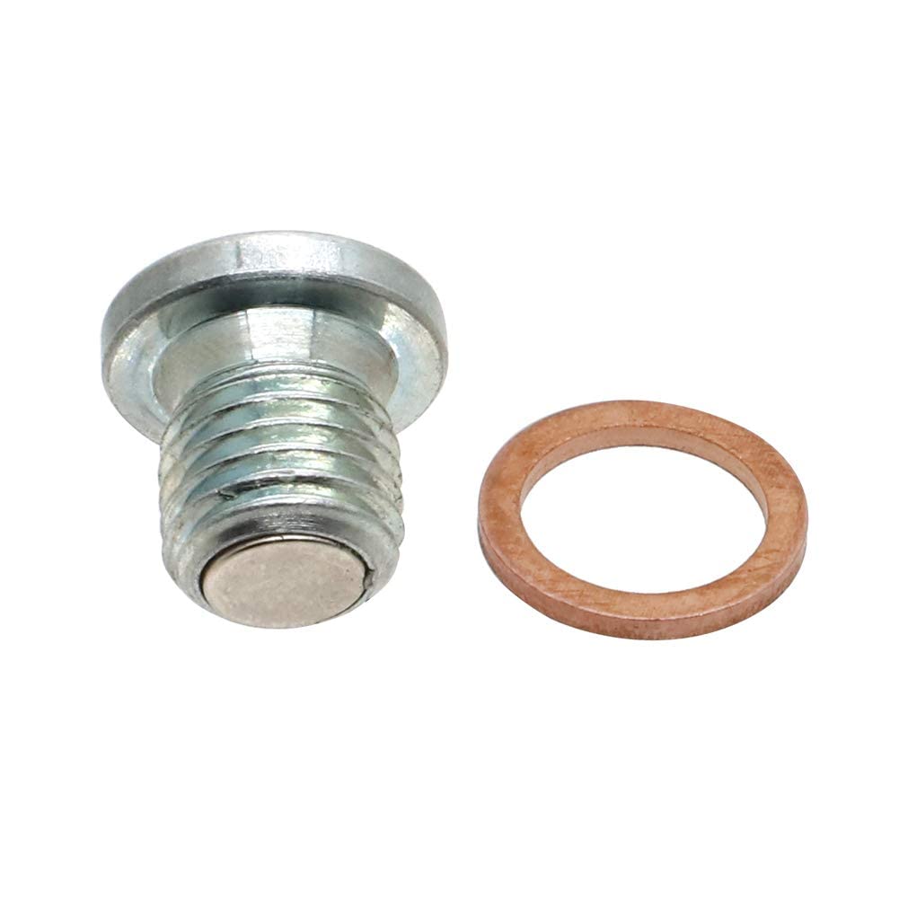 Alpha Rider Crankcase Engine Oil Drain Plug And Washer For Polaris Rzr 570 800 900 1000, Sportsman 570 600 700 800 850 1000, Ran