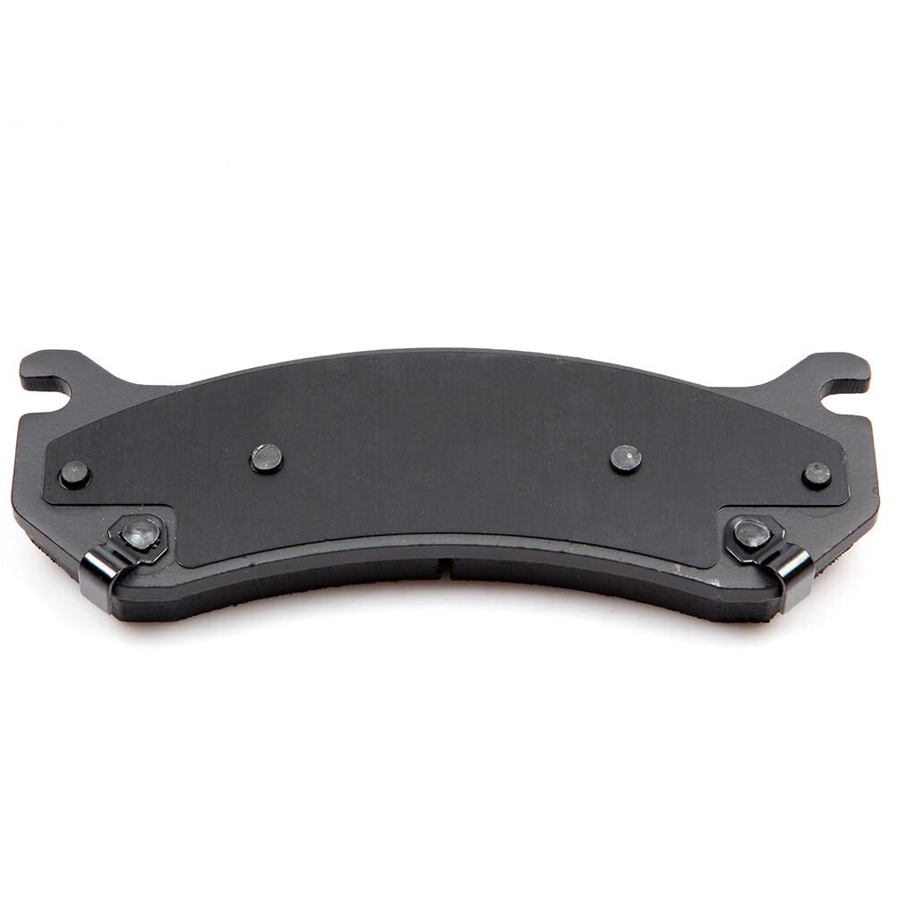 Eccpp D834-7707 D785-7653 Rear Ceramic & Front Semi Metallic Disc Brake Pad Set Fit For Cadillac Escalade 2002-2006,For Cadillac