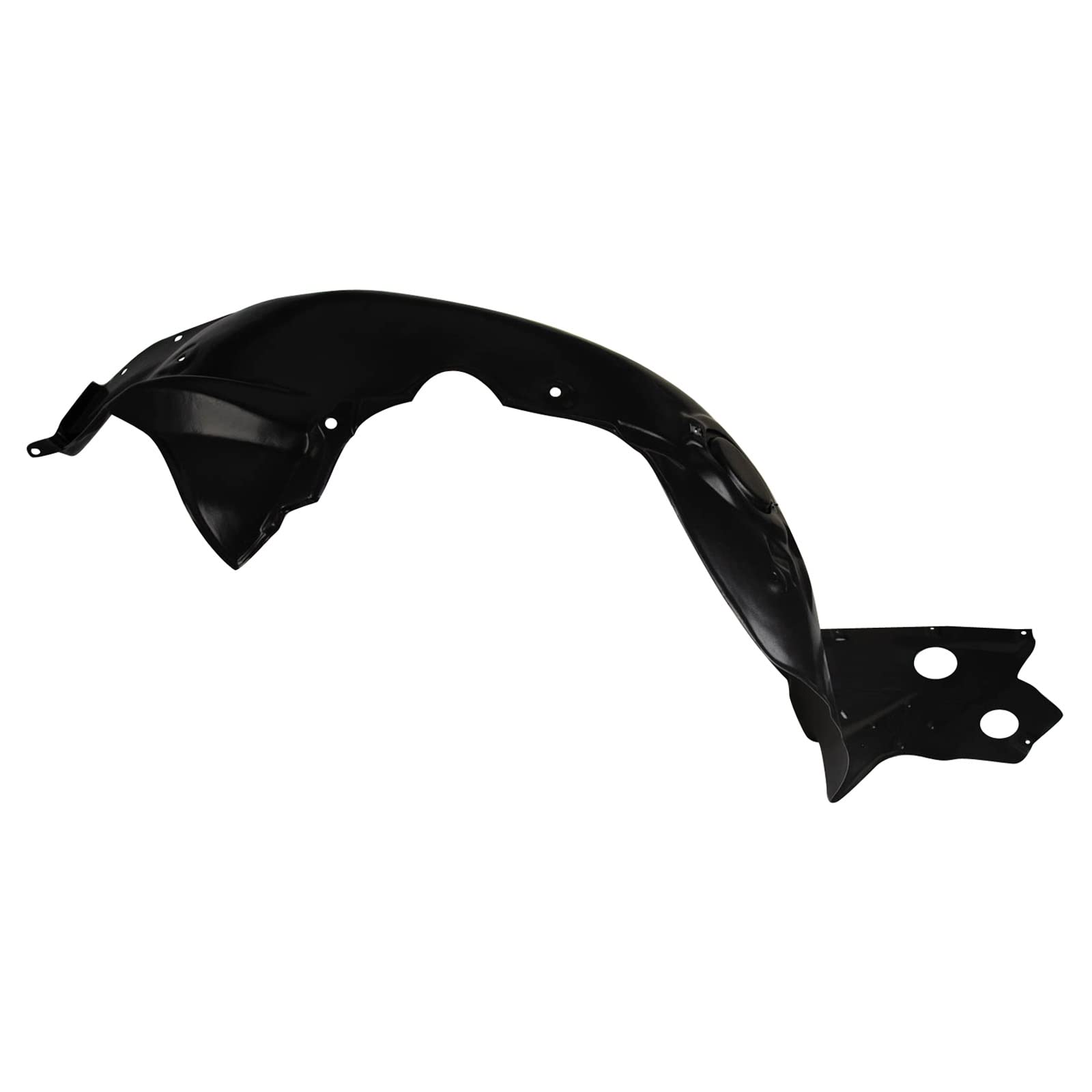 Trq Front Inner Fender Liner Set Compatible With 2006-2009 Ford Fusion 2006 Lincoln Zephyr Mercury Milan Fo1250136 Fo1251136