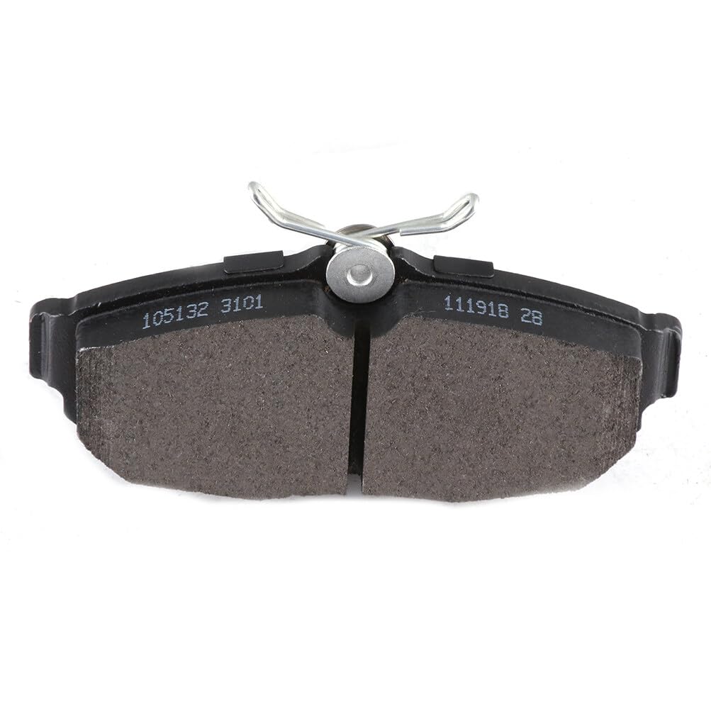 Eccpp D1082-7987 4Pcs Rear Semi Metallic Disc Brake Pad Set Fit For Ford For Mustang 2005-2011
