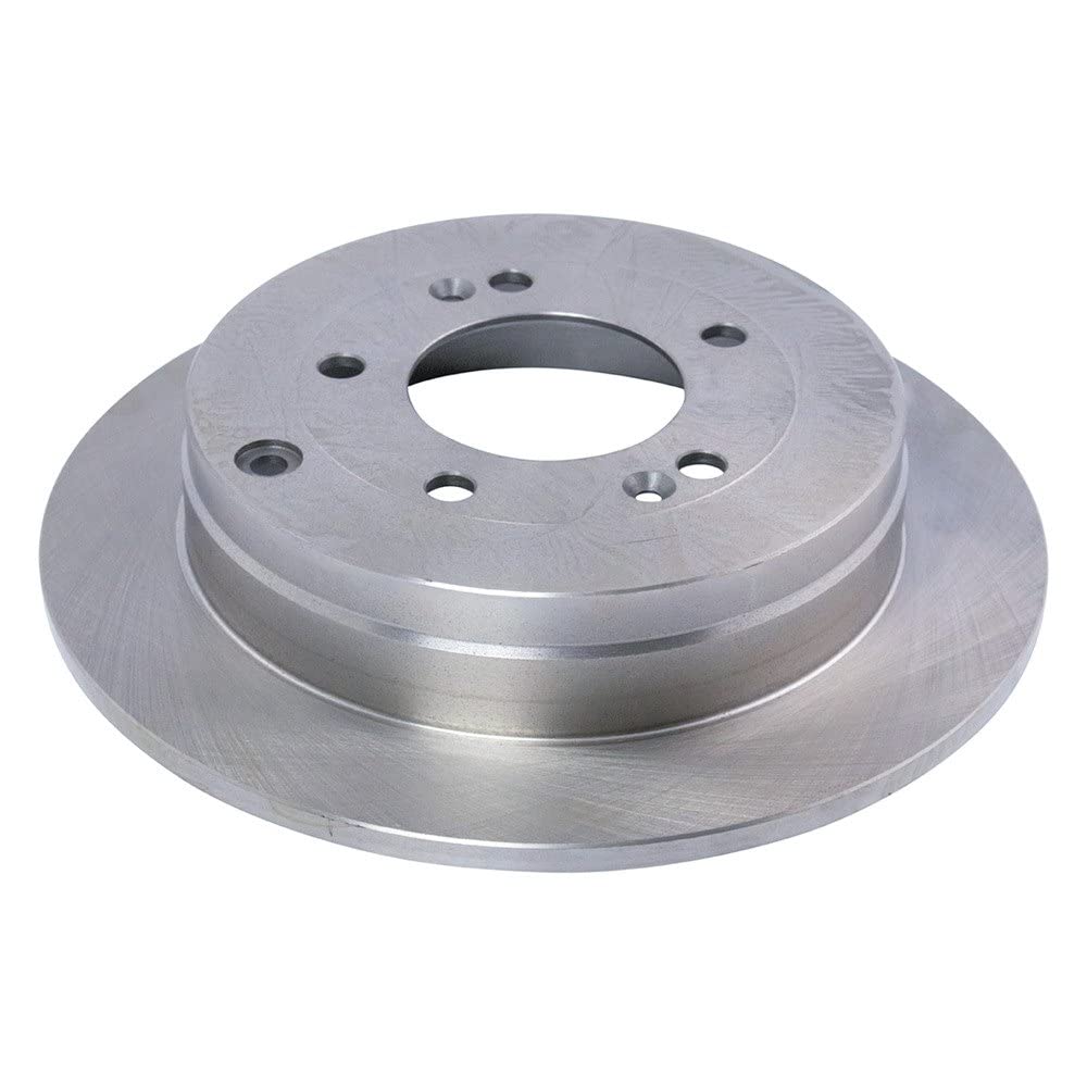 Trq Rear Brake Rotors Set Solid Compatible With 2006-2010 Hyundai Azera 2007-2009 Kia Amanti
